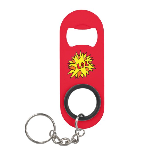 lol keychain bottle opener (Front)