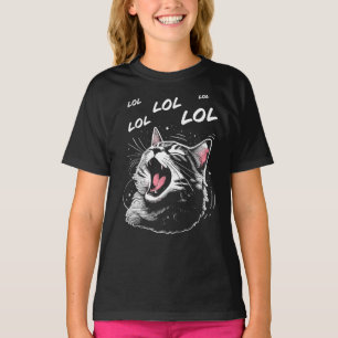 LOL Laughing Cat Girl's T-Shirt