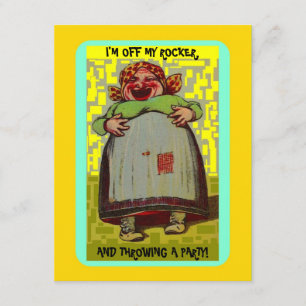 LOL LAUGHING LADY INVITATION FUN & EZ2 CUSTOMIZE!