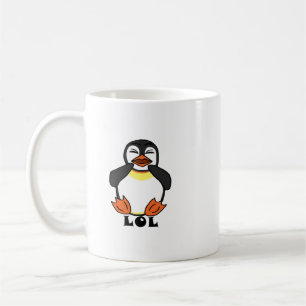 LOL Laughing penguin Coffee Mug
