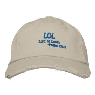 LOL LORD OF LORDS Customize it Embroidered Hat