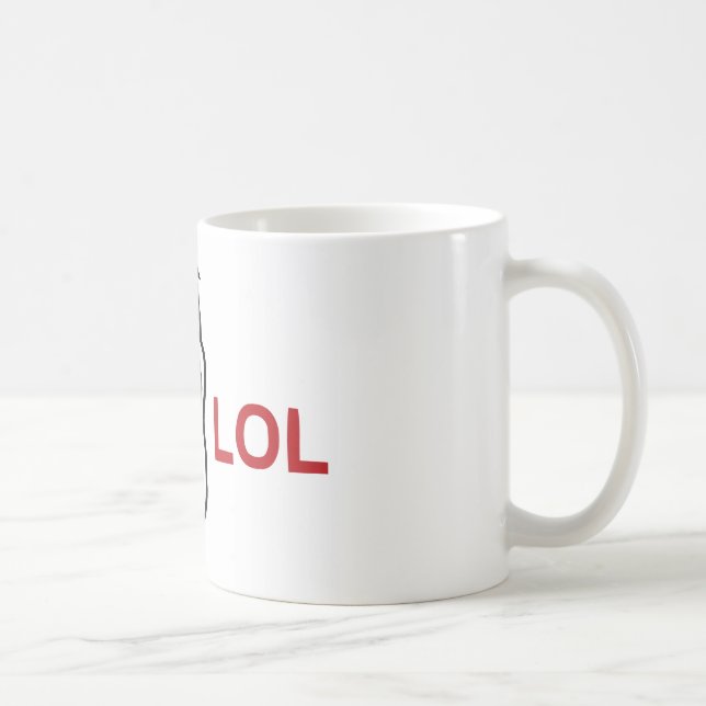 LOL meme Coffee Mug (Right)
