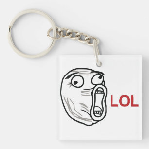 LOL meme Keychain