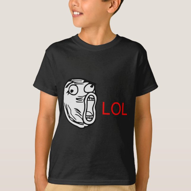 LOL - meme T-Shirt (Front)