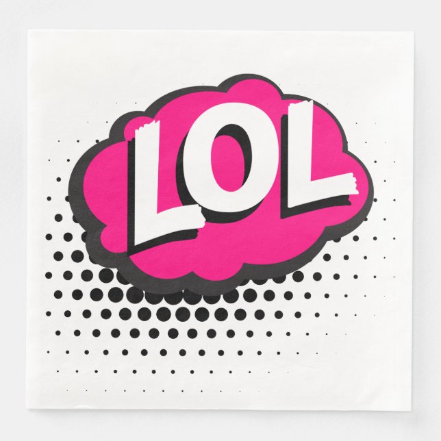 LOL NAPKIN (Front)