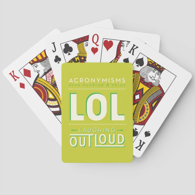 LOL PLAYING CARDS (Back)