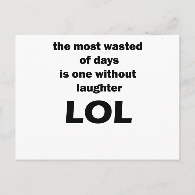 LOL POSTCARD (Front)