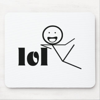 lol stick man mouse pad