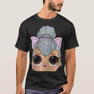 LOL Surprise Kitty Queen Big Face  T-Shirt