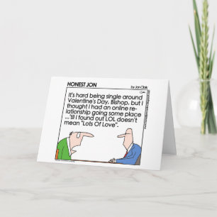 LOL Valentine's Day card for LDS