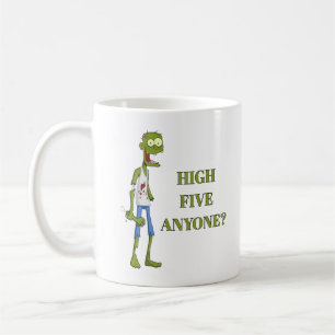 LOL! ☕ Zombie Mug – High Five Anyone?