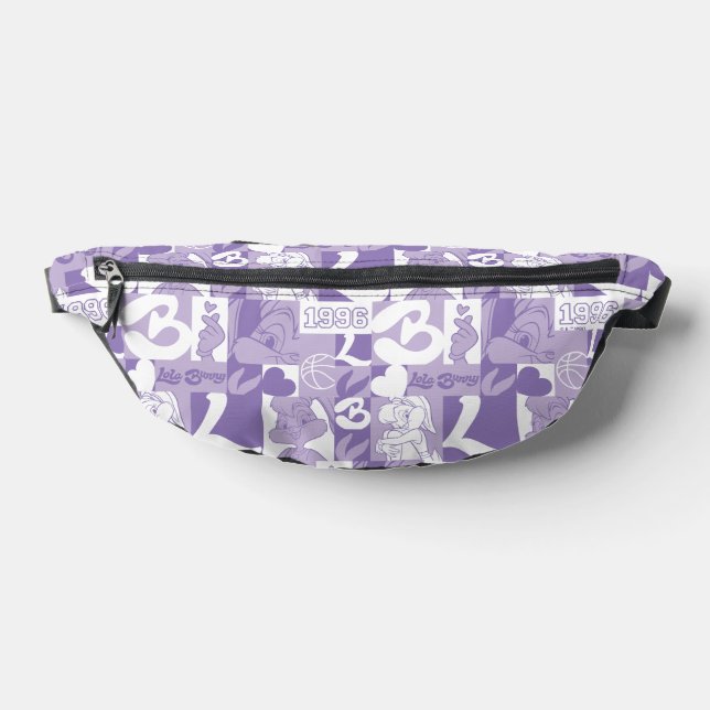 Lola '96 Grid Pattern Fanny Pack (Lay Down)