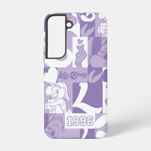 Lola '96 Grid Pattern Samsung Galaxy S22 Case (Back)