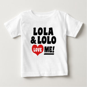 Lola and lolo love Me Baby T-Shirt