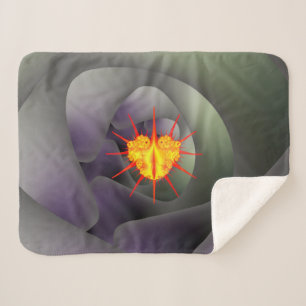 Lola Bug Sherpa Blanket