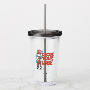 Lola Bunny Decide Your Vibe Acrylic Tumbler