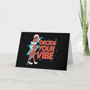 Lola Bunny Decide Your Vibe Card