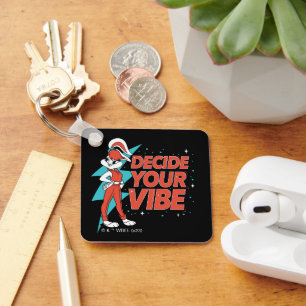 Lola Bunny Decide Your Vibe Keychain