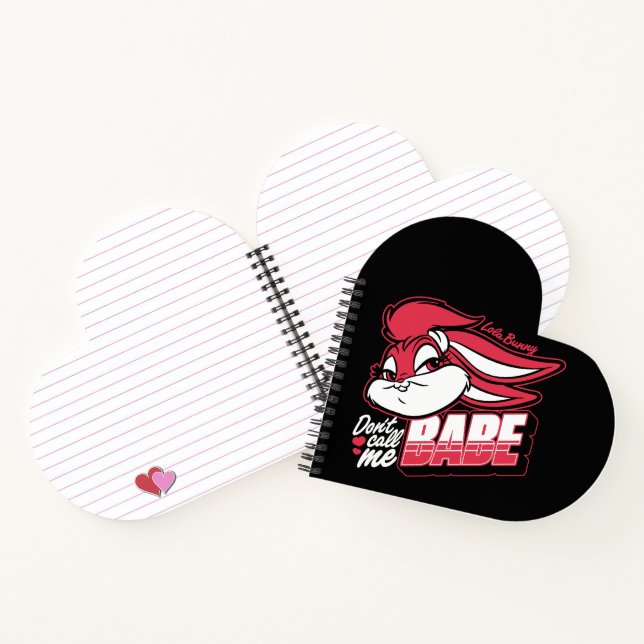 Lola Bunny Don't Call Me Babe Notebook (Inside)
