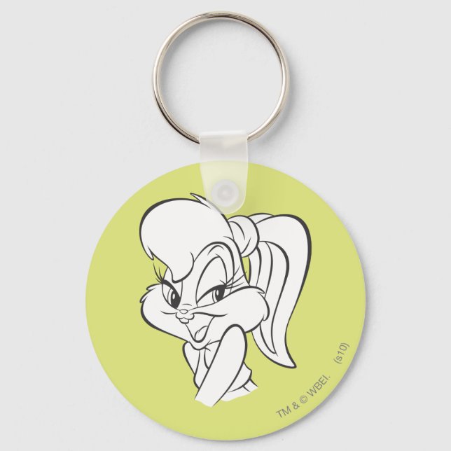 Lola Bunny Expressive 2 Keychain (Front)