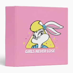 Lola Bunny Girls Never Lose Binder