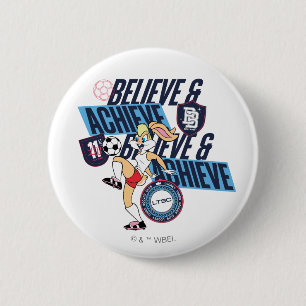 Lola Bunny LOONEY TUNES™ Soccer Club Graphic 2 Inch Round Button