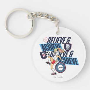 Lola Bunny LOONEY TUNES™ Soccer Club Graphic Keychain