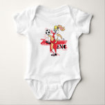 Lola Bunny Team England Soccer Graphic Baby Bodysuit<br><div class="desc">Check out Lola Bunny playing soccer for Team England! Wear this fun graphic on a t-shirt,  tote bag,  or throw pillow! Shop this design on even more custom Zazzle gifts!</div>