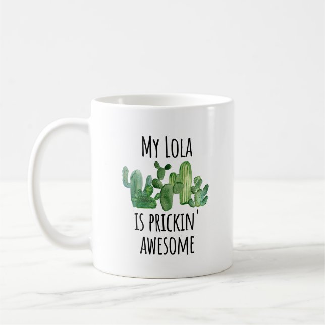 Lola Filipino Philippines Grandmother Gift Mug Cup (Left)