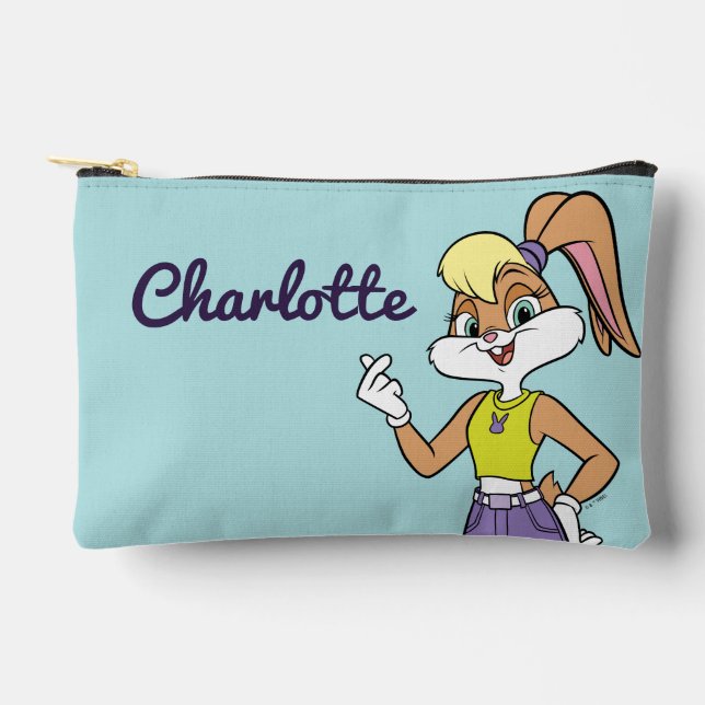 Lola Finger Heart Accessory Pouch (Front)