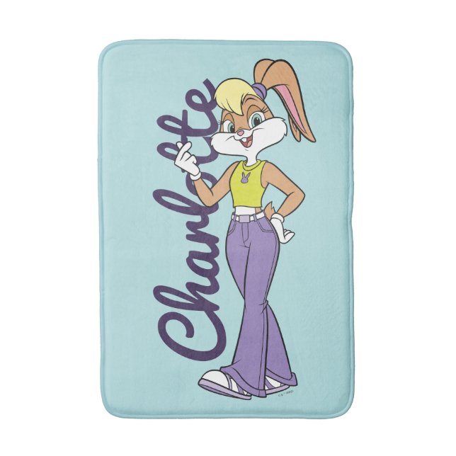 Lola Finger Heart Bath Mat (Front Vertical)