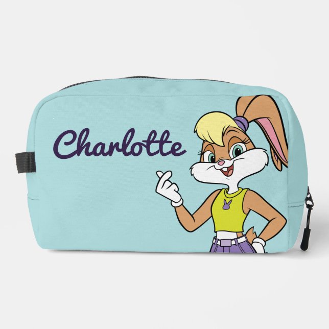 Lola Finger Heart Dopp Kit (Front)