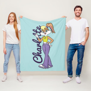 Lola Finger Heart Fleece Blanket