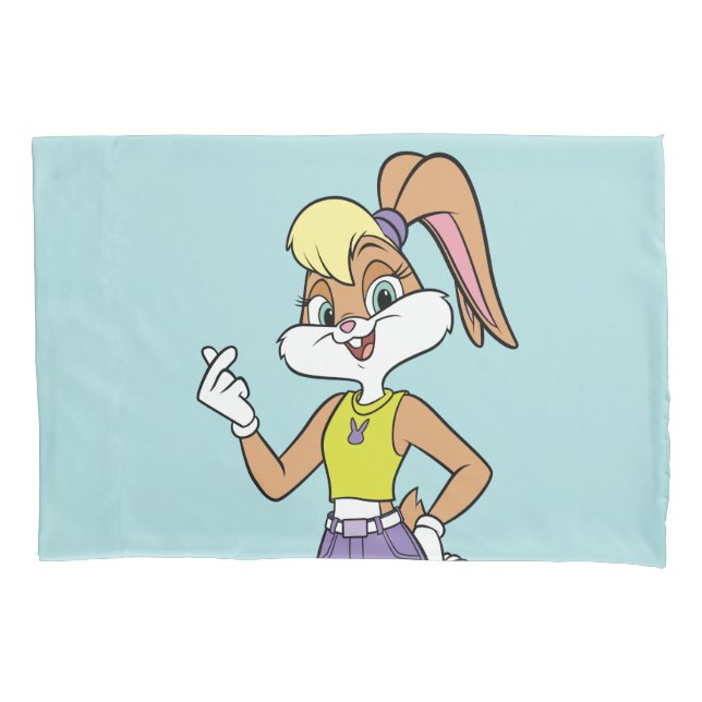 Lola Finger Heart Pillowcase (Front)