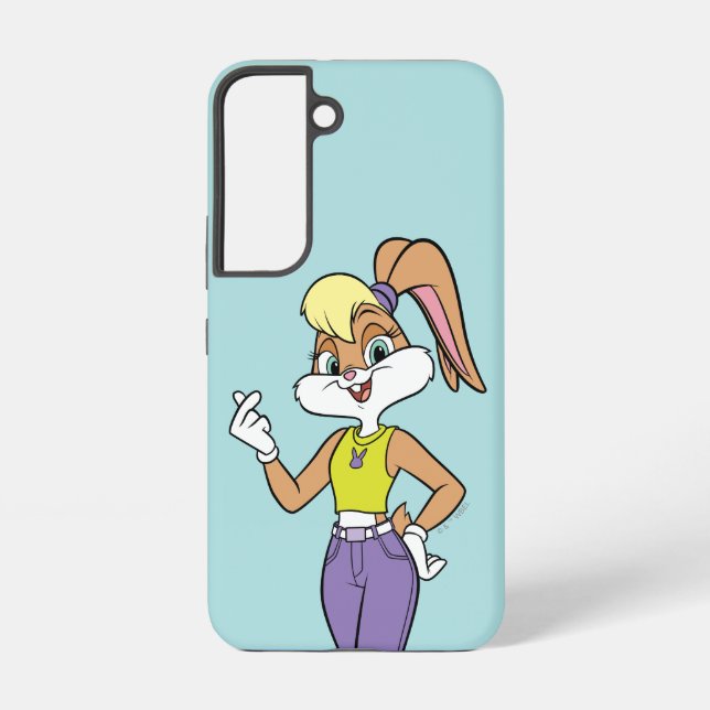 Lola Finger Heart Samsung Galaxy S22 Case (Back)