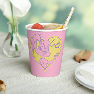 Lola Heart Signature Paper Cups