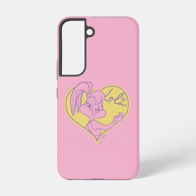 Lola Heart Signature Samsung Galaxy S22 Case (Back)