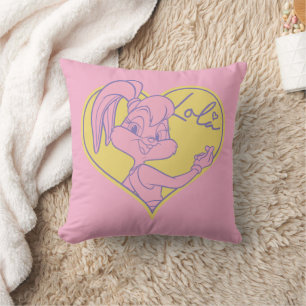 Lola Heart Signature Throw Pillow