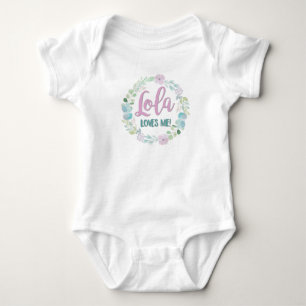 Lola Loves Me! Baby Bodysuit