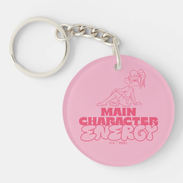 Lola Main Character Energy Keychain (Front)