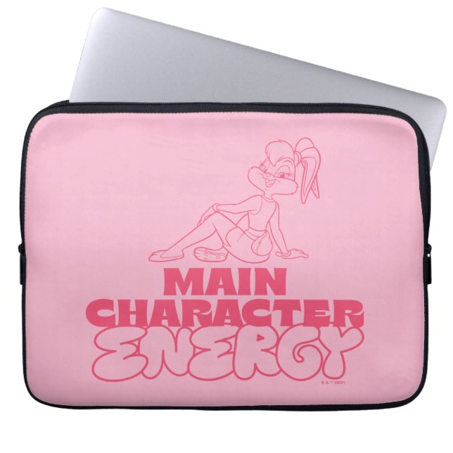 Lola Main Character Energy Laptop Sleeve (Front)