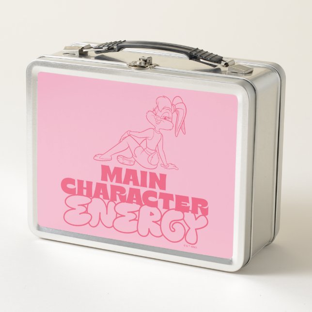Lola Main Character Energy Metal Lunch Box (Front)