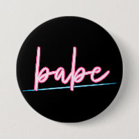 LOLA Neon Blue and Pink 90's Babe Bachelorette