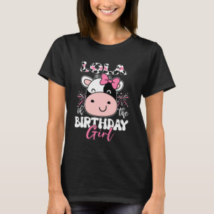 Lola of The Birthday Girl Farm Cow Mom Family Love T-Shirt