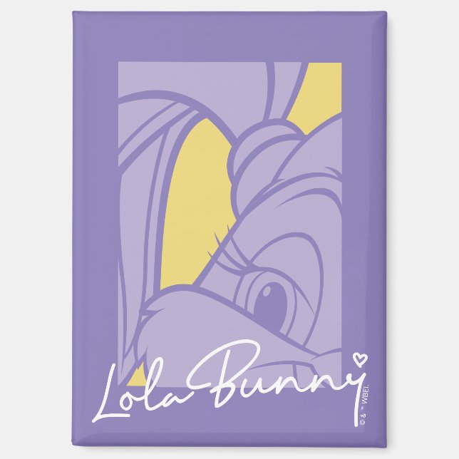 Lola Portrait Autograph Magnet (Front)