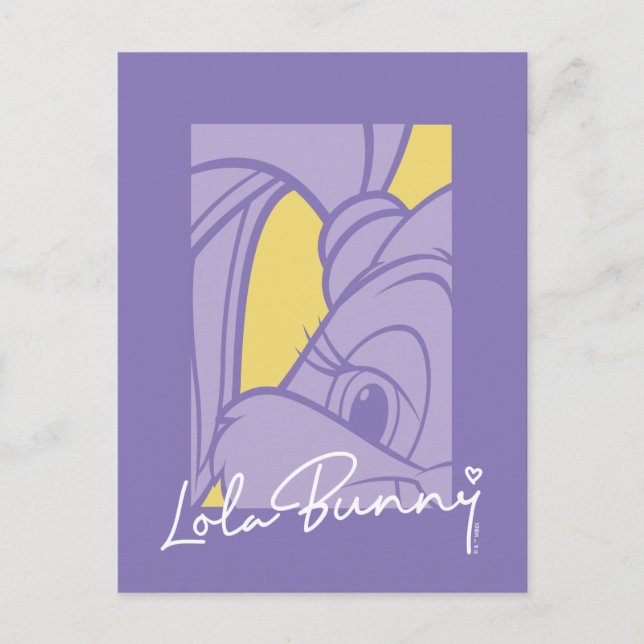 Lola Portrait Autograph Postcard (Front)