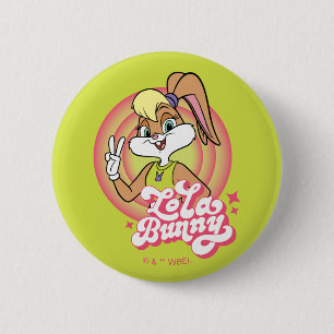 Lola Retro LOONEY TUNES™ Rings 2 Inch Round Button