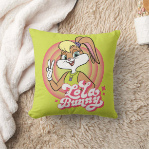 Lola Retro LOONEY TUNES™ Rings Throw Pillow