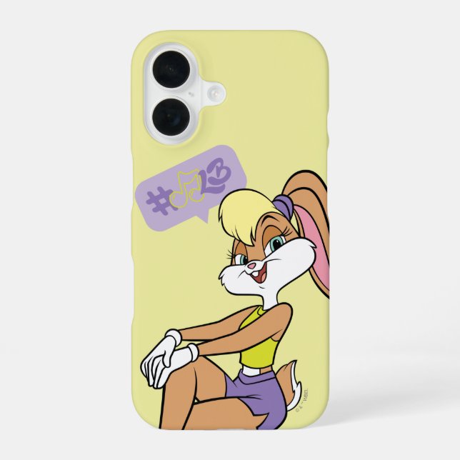 Lola Sitting iPhone 16 Case (Back)