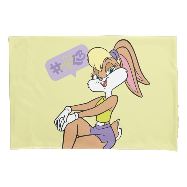 Lola Sitting Pillowcase (Front)